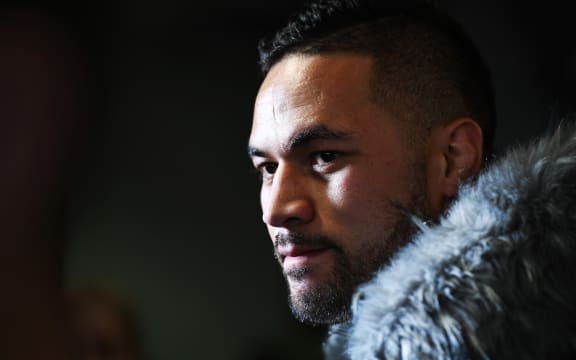 New Zealand heavyweight boxer Joseph Parker during a press conference at promoters Duco, Auckland, New Zealand. Tuesday 7 August 2018.