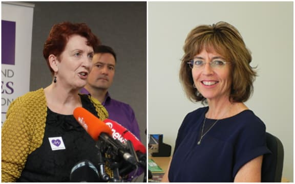 Cee Payne, left, and Helen Mason.