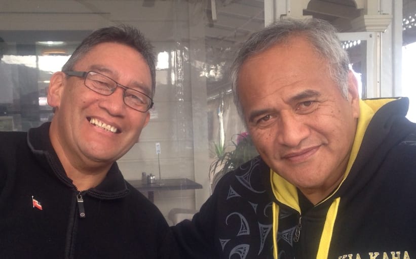 New Māori Party president Tukoroirangi Morgan and Mana Party leader Hone Harawira this morning met face to face to talk about a potential political alliance.