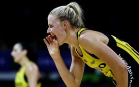 Having plenty to say has got Katrina Grant in trouble.
