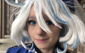 A person dressed up for Wellington Games Week