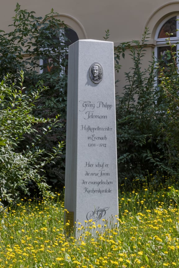 Telemann memorial in Eisenach, Germany