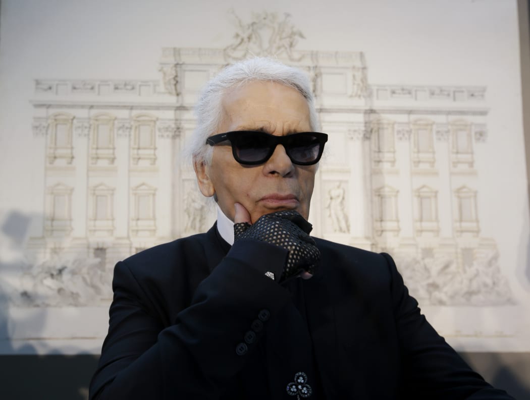 Karl Lagerfeld pictured in 2013.