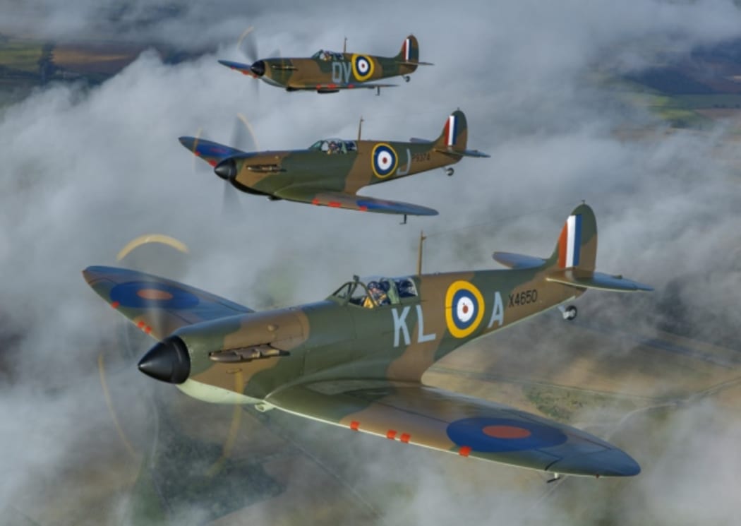 A still from the 2018 documentary Spitfire