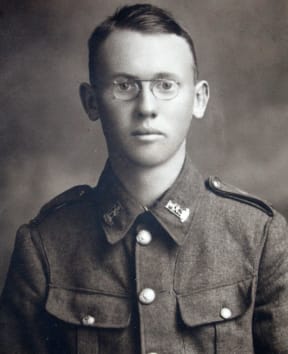 Image of Deborah Taylor's younger brother Brian, killed in 1918