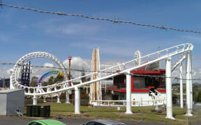 The Rainbow's End roller coaster