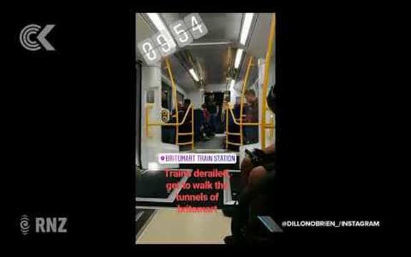 Auckland CBD without trains in rush hour after derailment