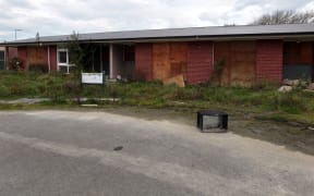 230414. Photo Diego Opatowski / RNZ. Christchurch City Council social housing in red zone