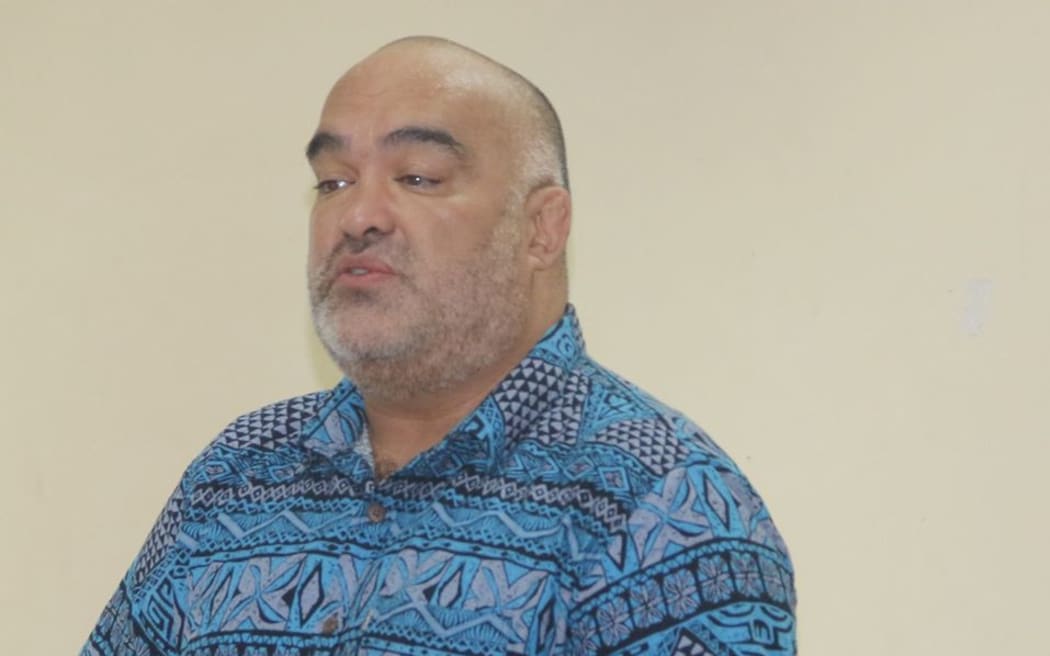 Former Fiji captain and FRU's general manager of high performance, Simon Raiwalui, at the launch of the new academy.