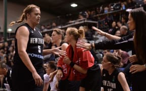Megan Craig. FIBA Oceania Basketball Championships, New Zealand Tall Ferns v Australian Opals, NSEC, Auckland. New Zealand. Wednesday 14 August 2013. Photo: Andrew Cornaga / www.photosport.co.nz