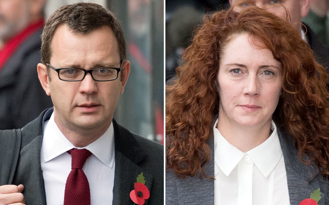 Andy Coulson was found guilty of conspiring to hack phones and Rebekah Brooks was cleared of all charges.