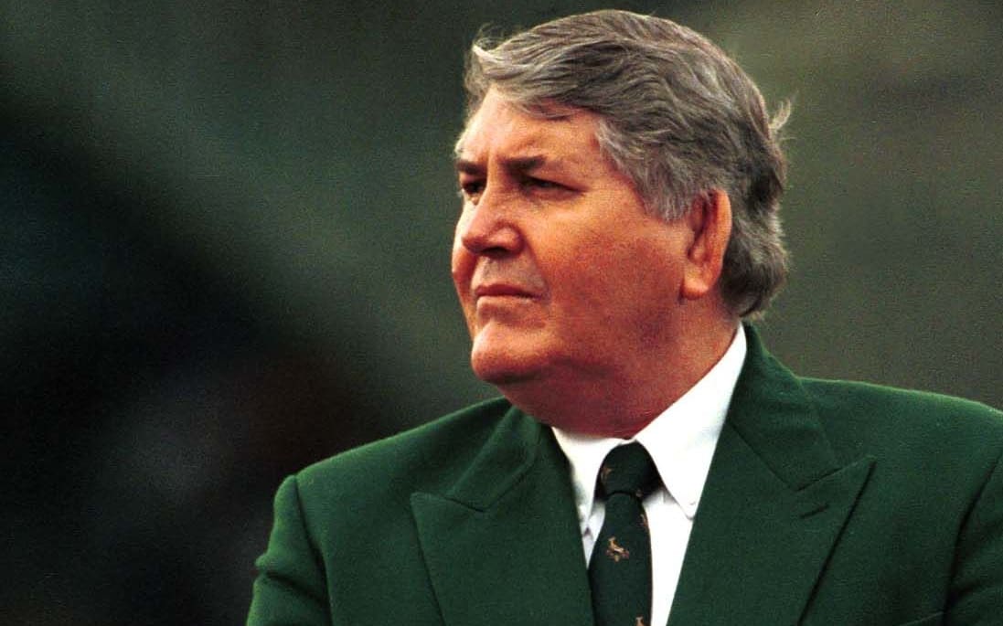 Louis Luyt - South African Rugby boss at the time of the 1995 World Cup.