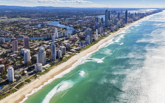 The Gold Coast, Queensland.