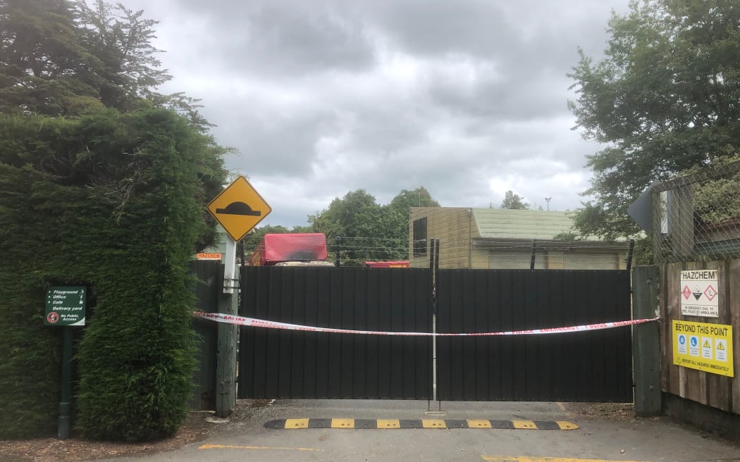 The site has been cordoned off and an investigation is underway.