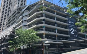 The Victoria Street car park in central Auckland.