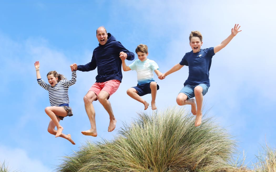The image was posted online to mark Prince William's 42nd birthday.