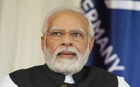 India's Prime Minister Narendra Modi attends a bilateral meeting with German Chancellor Olaf Scholz (not in picture) on the sidelines of the G7 summit at Elmau Castle, southern Germany, on June 27, 2022. - The Group of Seven leading economic powers are meeting in Germany for their annual gathering from June 26 to 28, 2022. (Photo by Markus Schreiber / POOL / AFP)