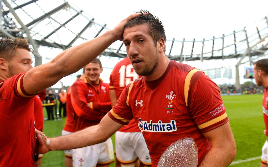 Wales flanker Justin Tipuric.