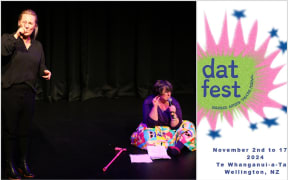 Creatif Kate on stage at this year's DAT festival.