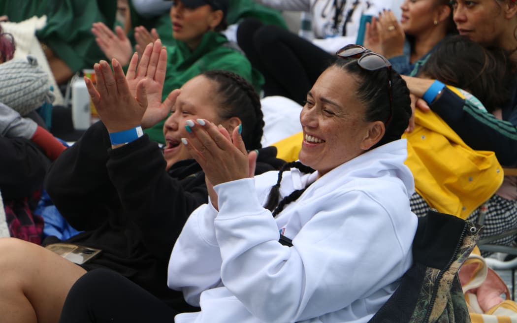 Thousands of kapa haka fans turned out at Eden Park to cheer on events at Te Matatini.