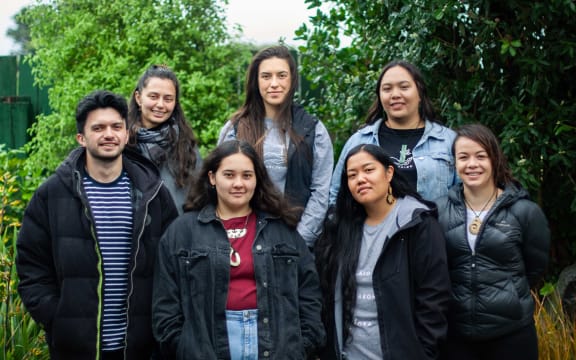 Top row (L-R): India Logan-Riley, Nakia Randle, Nevada Huaki-Foote
Bottom row (L-R): Kaeden Watts, Kahu Kutia, Hana Teipo, Annie Te One