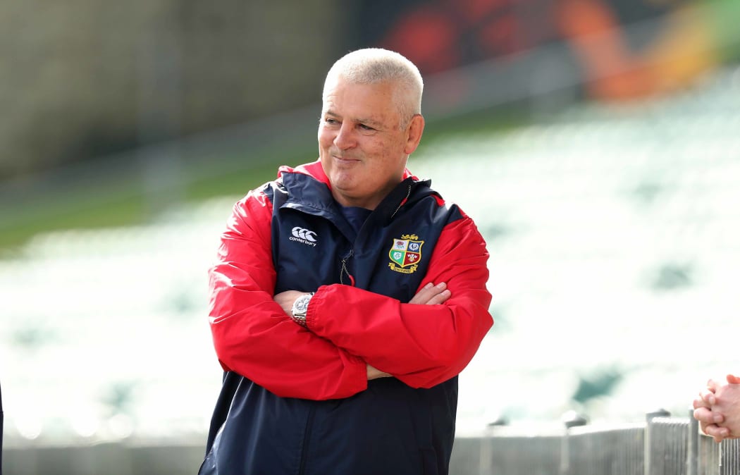 British & Irish Lions head Coach Warren Gatland