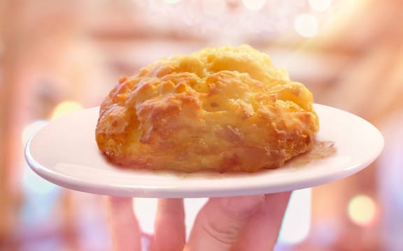 Cheese scone from Pravda