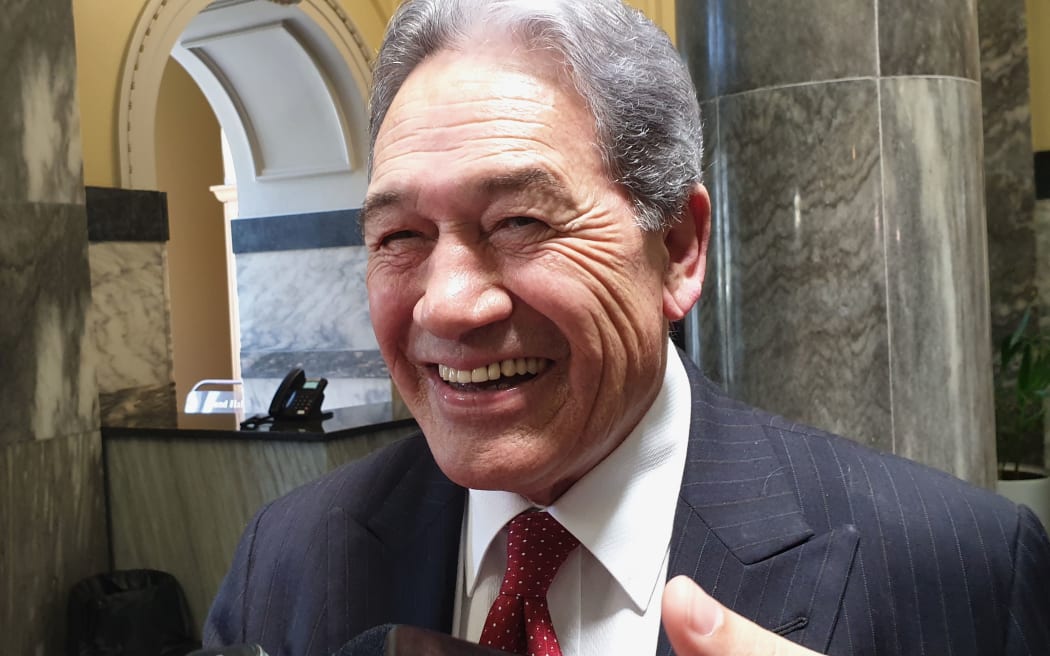 Deputy prime minister and New Zealand First leader Winston Peters.