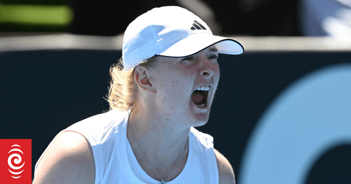 Tennis: Jovic and Jones advance at ASB Classic