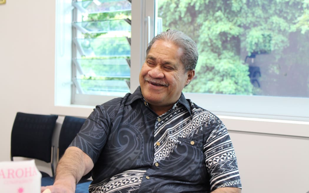 Tauanu’u Perenise Sitagata Tapu is humbled by the response to his search for a kidney donor, including offers from former students. He jokes he "must have been a damn good teacher" and calls McAuley his second home. Photo / PMN News Candice Ama