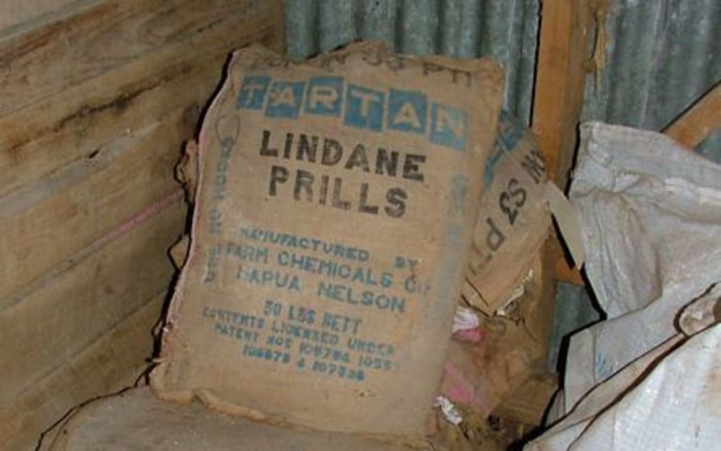 A sack of Lindane