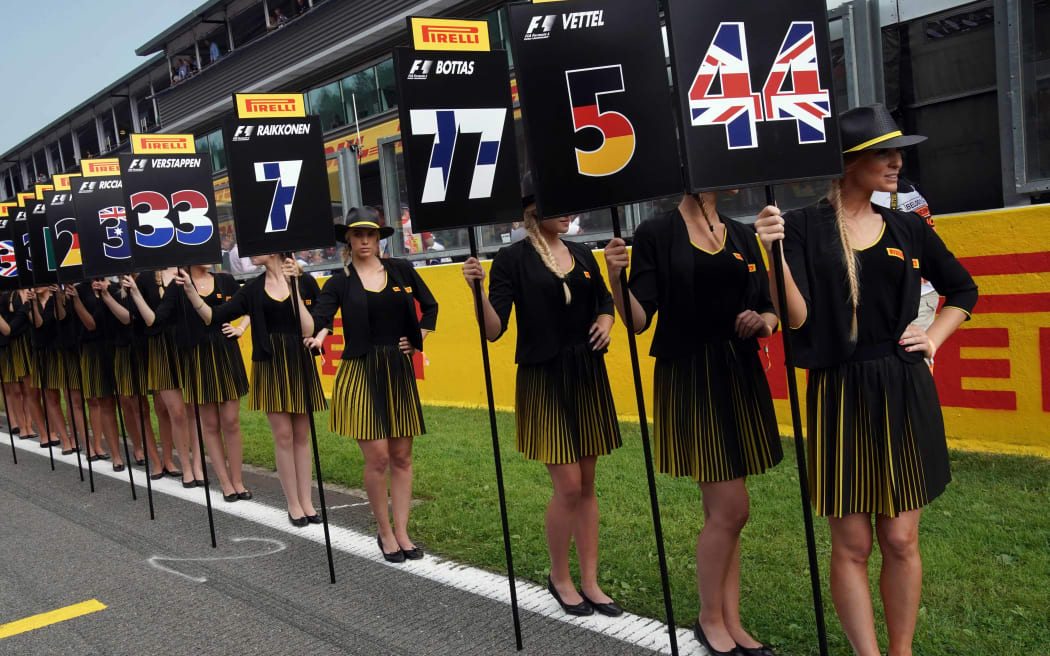 The use of female models has been increasingly criticised in Formula One.