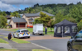 A man died after an early morning altercation in the Auckland suburb of Albany.