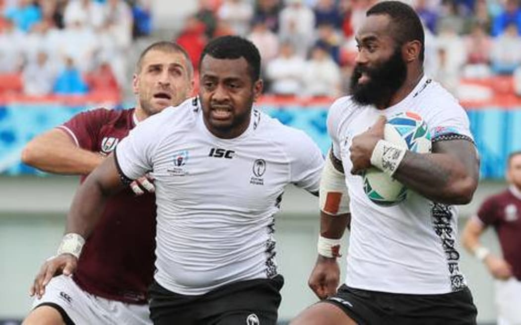 Semi Radradra scored two tries and set up three others for Fiji.