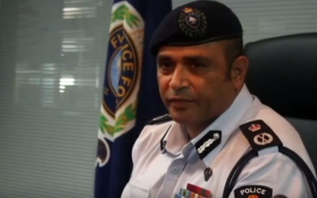 Fiji's Police Commissioner, Sitiveni Qiliho. April 2016.