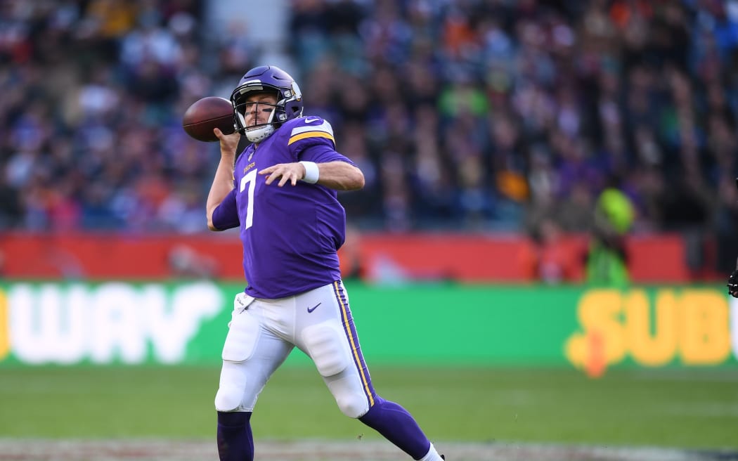 Case Keenum of the Minnesota Vikings.