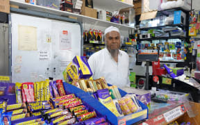 Salim Mulla at his Garnet Road dairy
