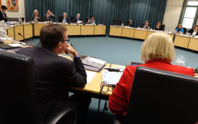 Councillors at today's meeting.