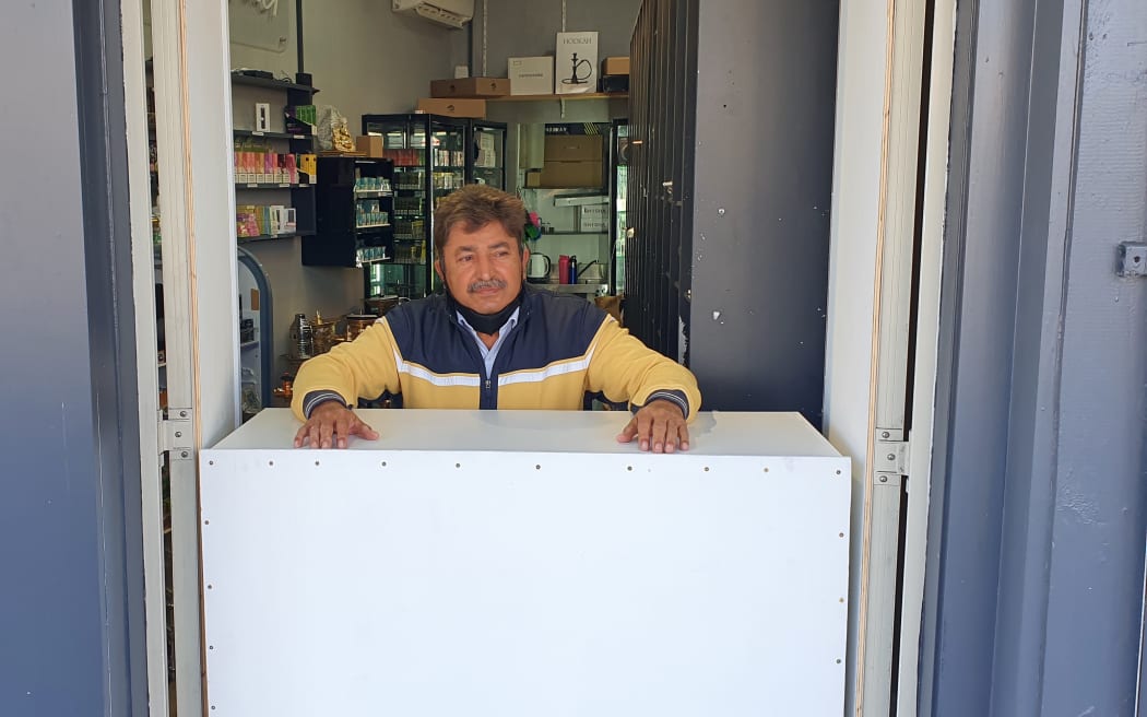 Subhash Batra, who runs the Fume vape shop, says he’s been robbed five times in as many months.