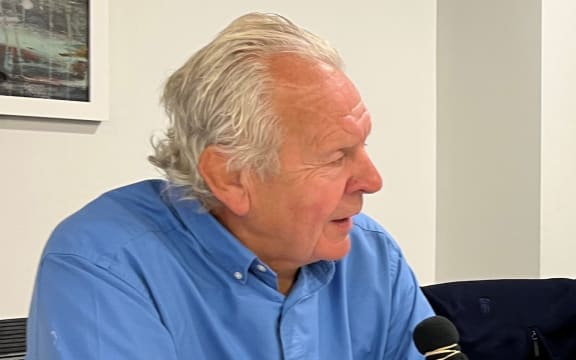 A close up image of the Chairman of World Rugby, Bill Beaumont