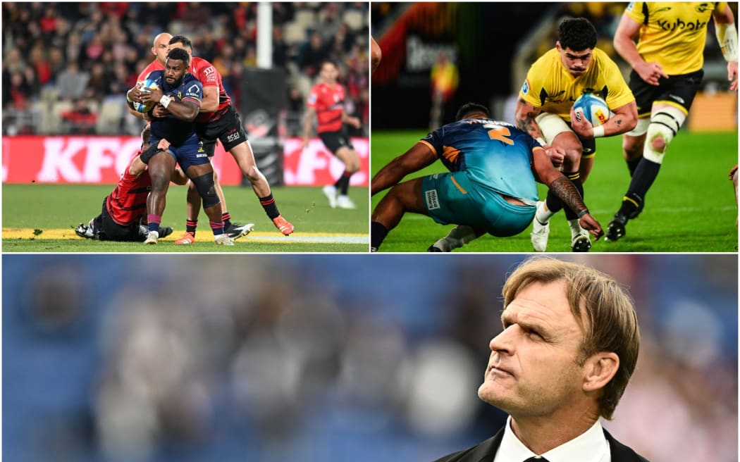 Scott Robertson, Timoci Tavatavanawai, Du'Plessis Kirifi.