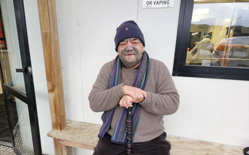 Rangitāne ki Manawatū kaumātua Manu Kawana.