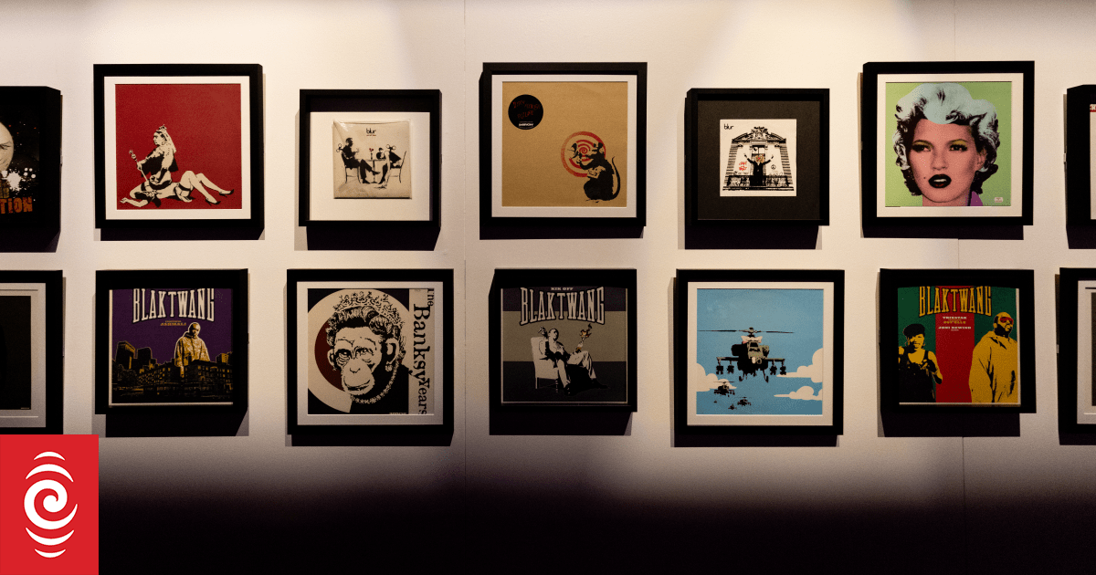 Art of Banksy exhibition sees infamous artist's original works