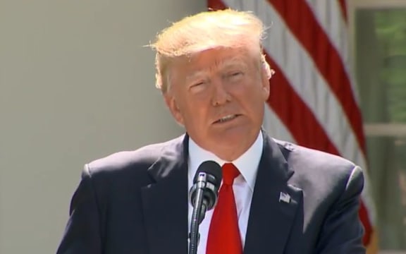 Donald Trump confirms the US will pull out of the Paris climate change pact.