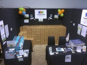 Fund A Book NZ at Armageddon in Auckland.