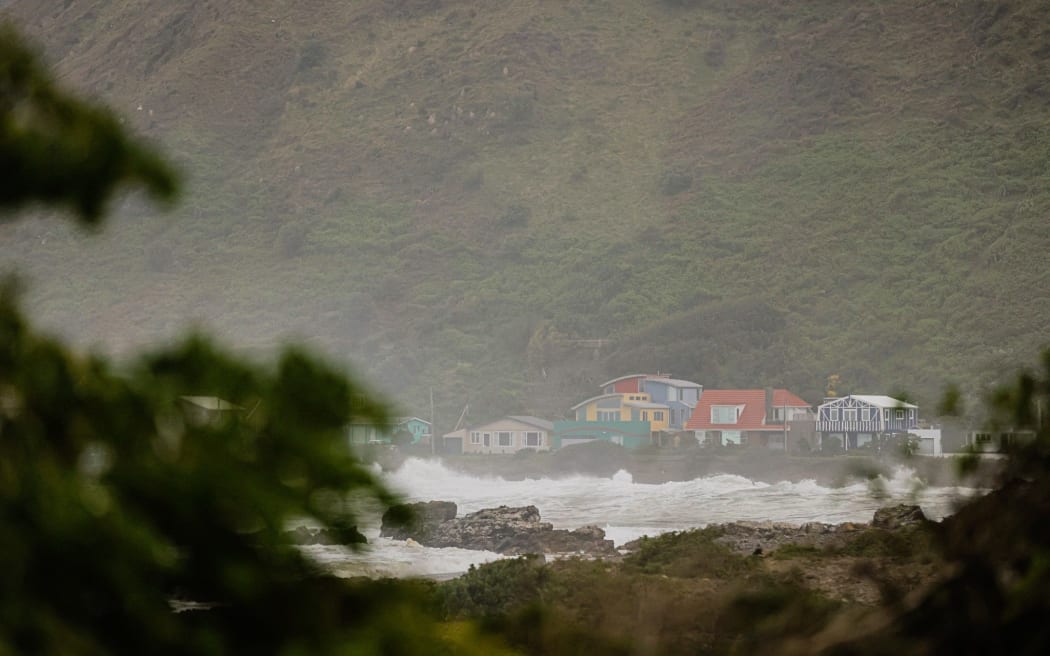 Ōwhiro Bay, along Wellington's south coast.