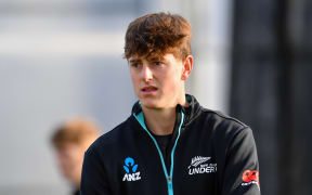 New Zealand under 19 cricketer Matt Rowe