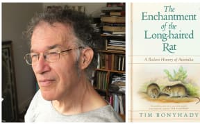 Professor Tim Bonyhady and the cover of his new book.