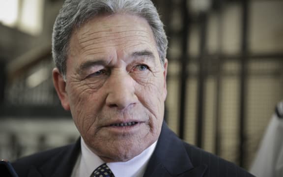New Zealand First leader Winston Peters.