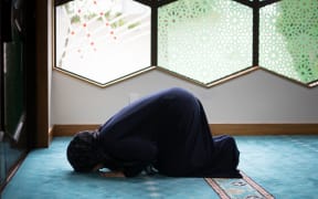 Hamimah Tuyan, who now lives in Singapore, headed straight to Al-Noor mosque after her 12-hour-flight. She was there in time for Friday prayers.